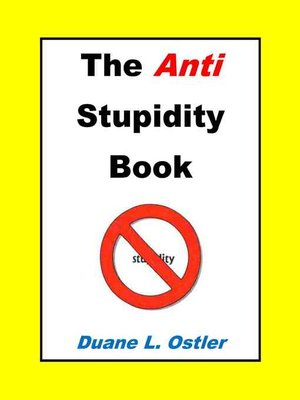 cover image of The Anti Stupidity Book